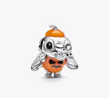 Pandora Disney Stitch Halloween Pumpkin Charm 794730C01 New W Dust Bag