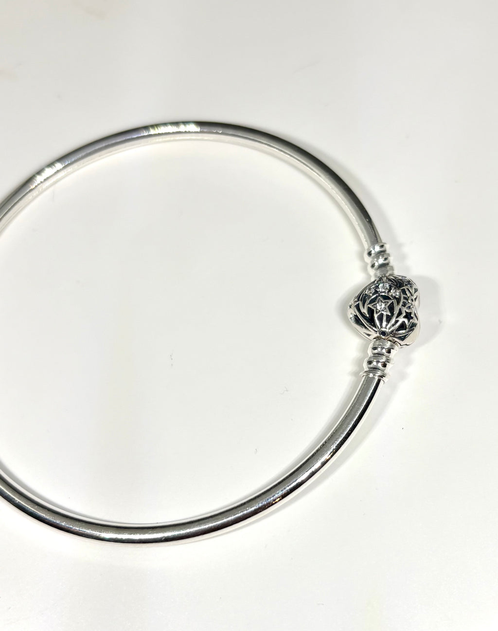 Pandora Celestial Heart Bangle Bracelet 21