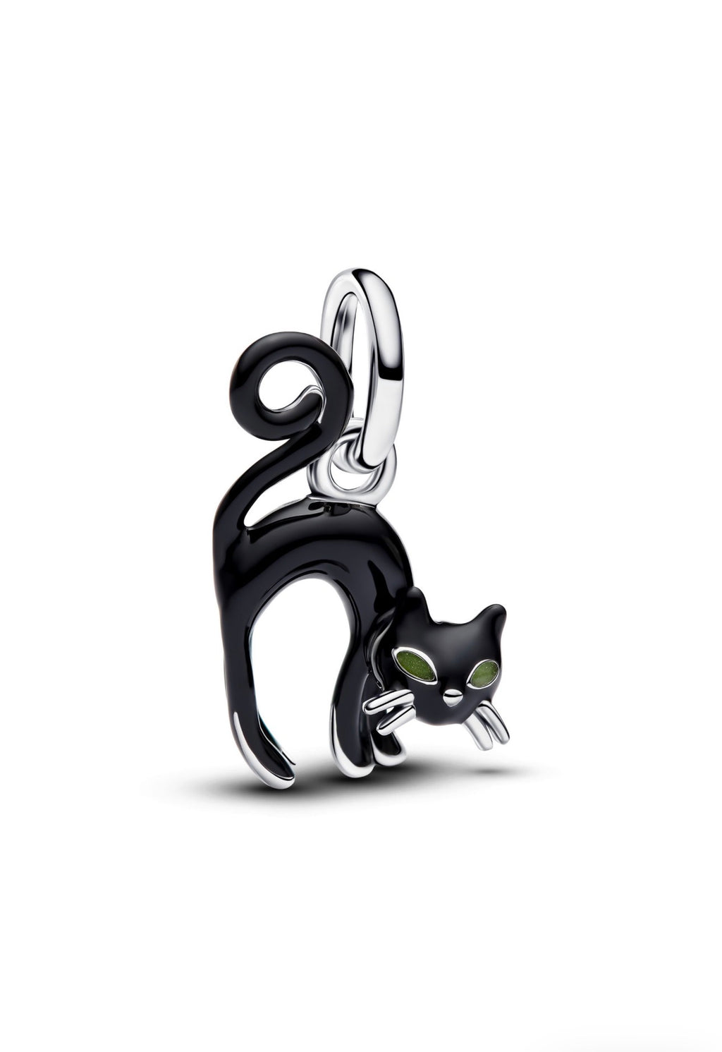 Pandora Black Cat Halloween Dangle Charm 794769C01