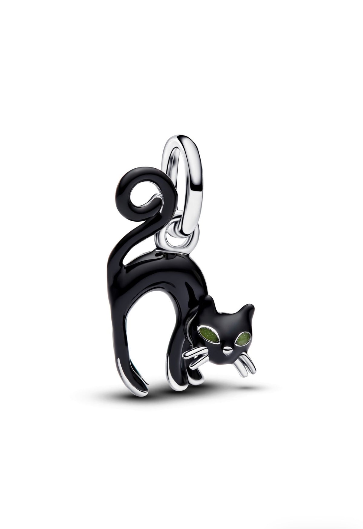 Pandora Black Cat Halloween Dangle Charm 794769C01