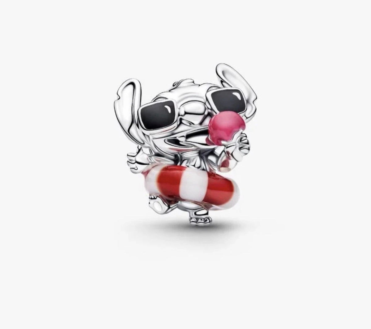 Pandora Disney Stitch Summer Fun Charm 794642C01 New W Dust Bag