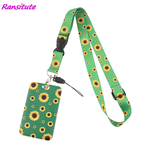 Ransitute R1593 Equation Music Fashion Buckle Lanyard Bus ID Name Work