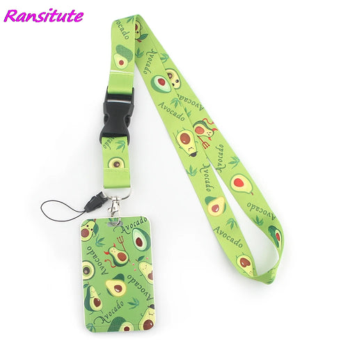 Ransitute R1593 Equation Music Fashion Buckle Lanyard Bus ID Name Work