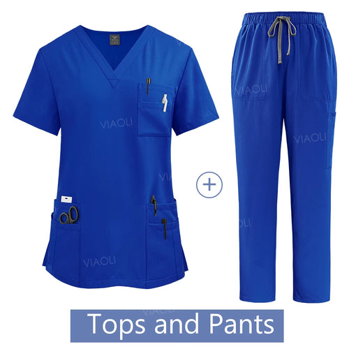 Medical Uniform Scrub Hospital Working Scrubs Set Wholesale Nursing