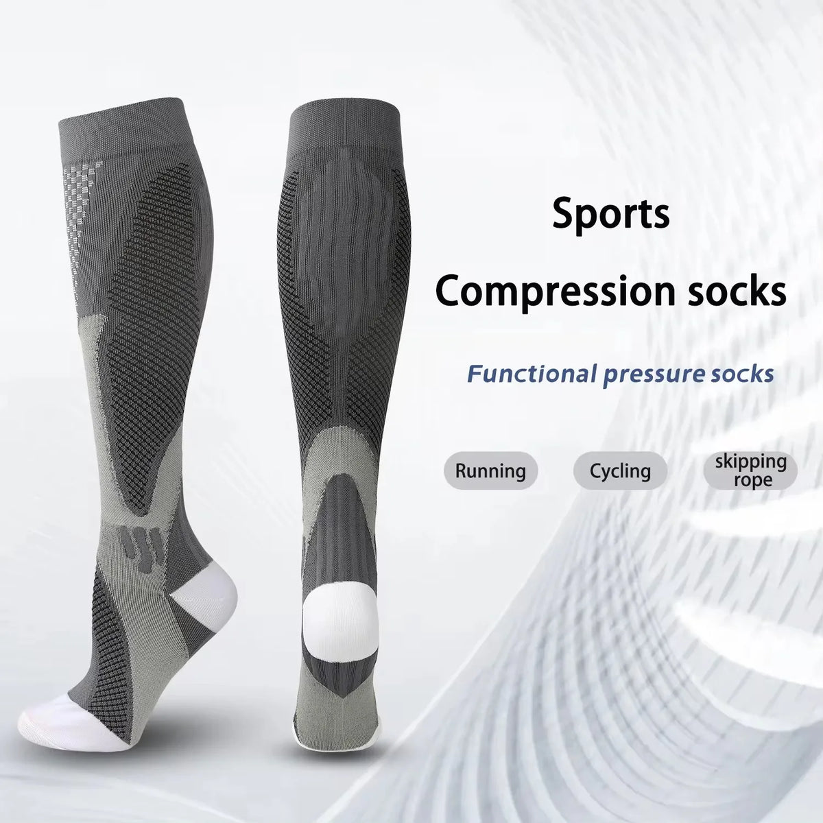 1PAIR Compression Socks Sport Socks Medical Nursing Stockings Prevent