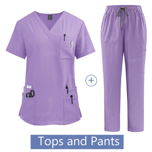 Medical Uniform Scrub Hospital Working Scrubs Set Wholesale Nursing