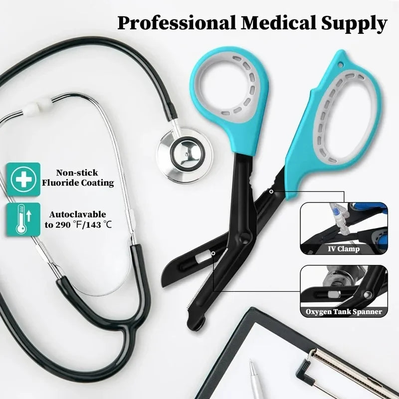 Medical Scissors Bandage Scissors Trauma Shears for Nurses Fluoride