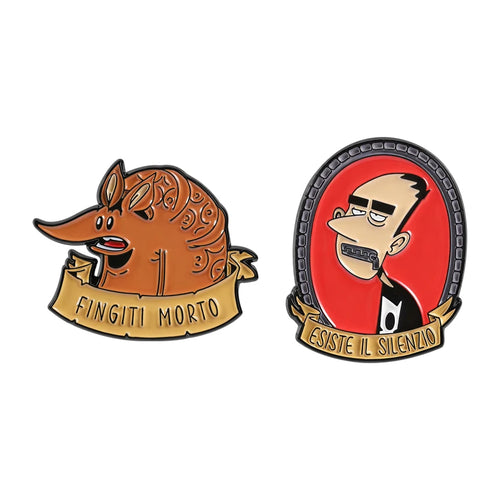 2-8pcs/set Japanese Anime Novel Maomao Enamel Pin Comedy Ugly Women
