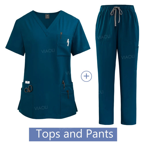 Medical Uniform Scrub Hospital Working Scrubs Set Wholesale Nursing